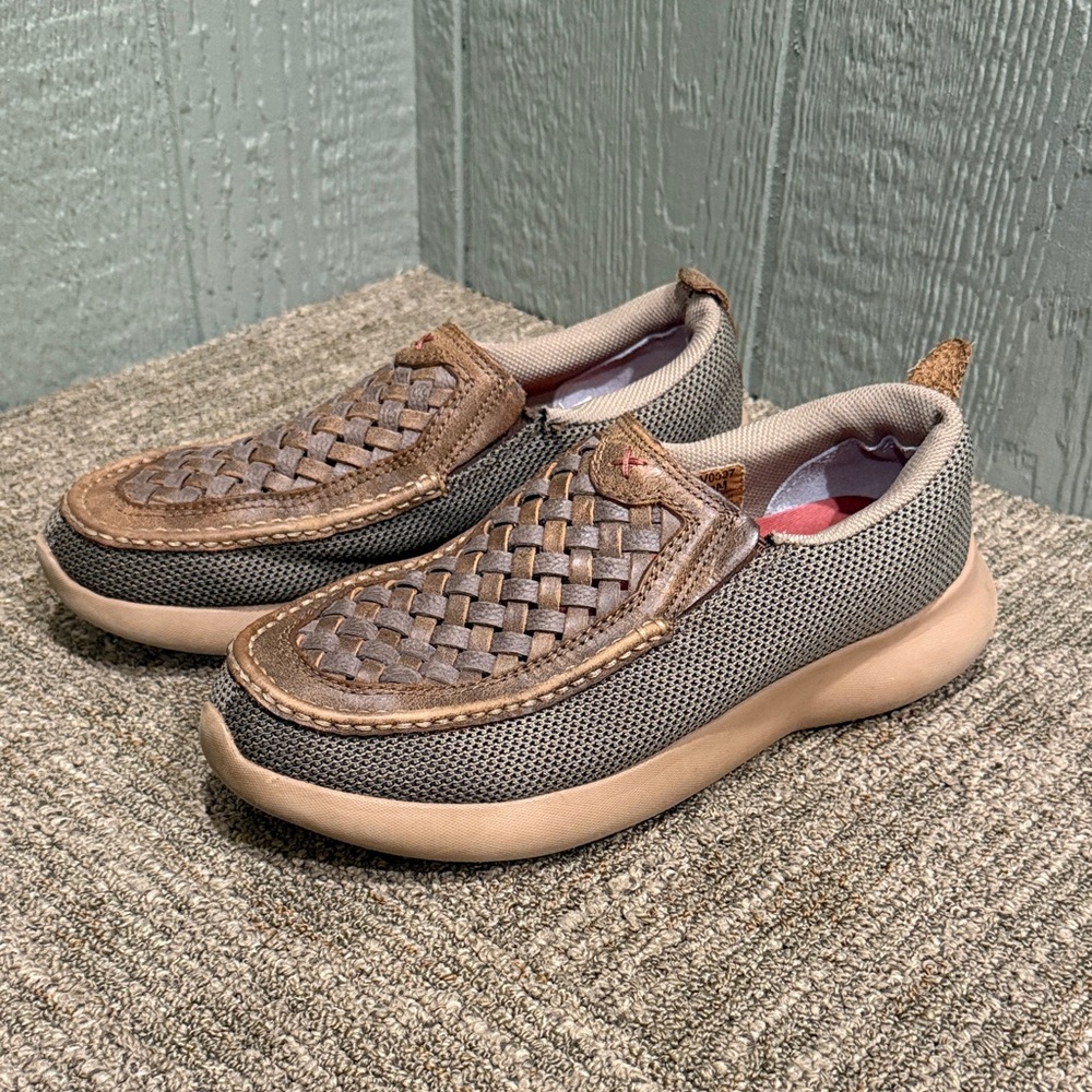 Men's Twisted X Woven Driving Moccasins- 8.5
